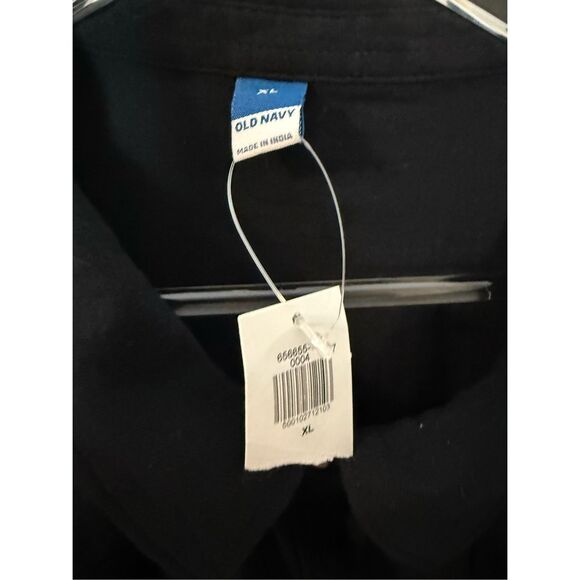 Old Navy V-Neck Dolman-Sleeve Blouse Boxy Oversized Cotton Gauzy Boho Comfort Su - Picture 2 of 4